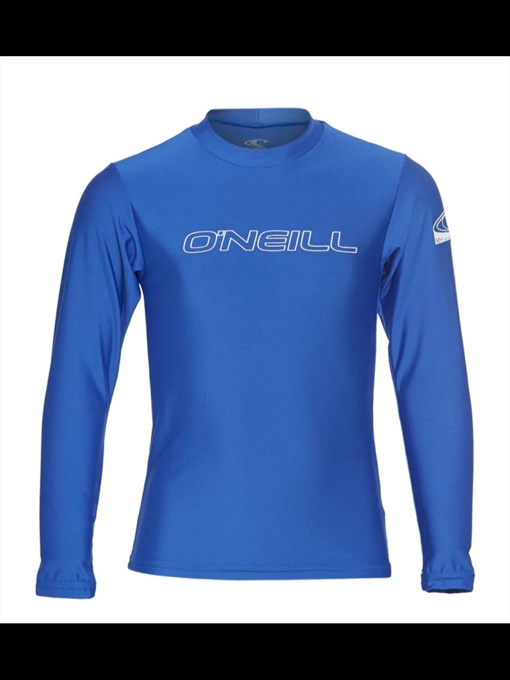 O'Neill Men's Royal Blue Long-Sleeve Rash Guard Medium-NWT